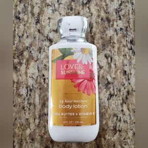 Love & Sunshine Lotion Bath and Body Works 8 fl.oz